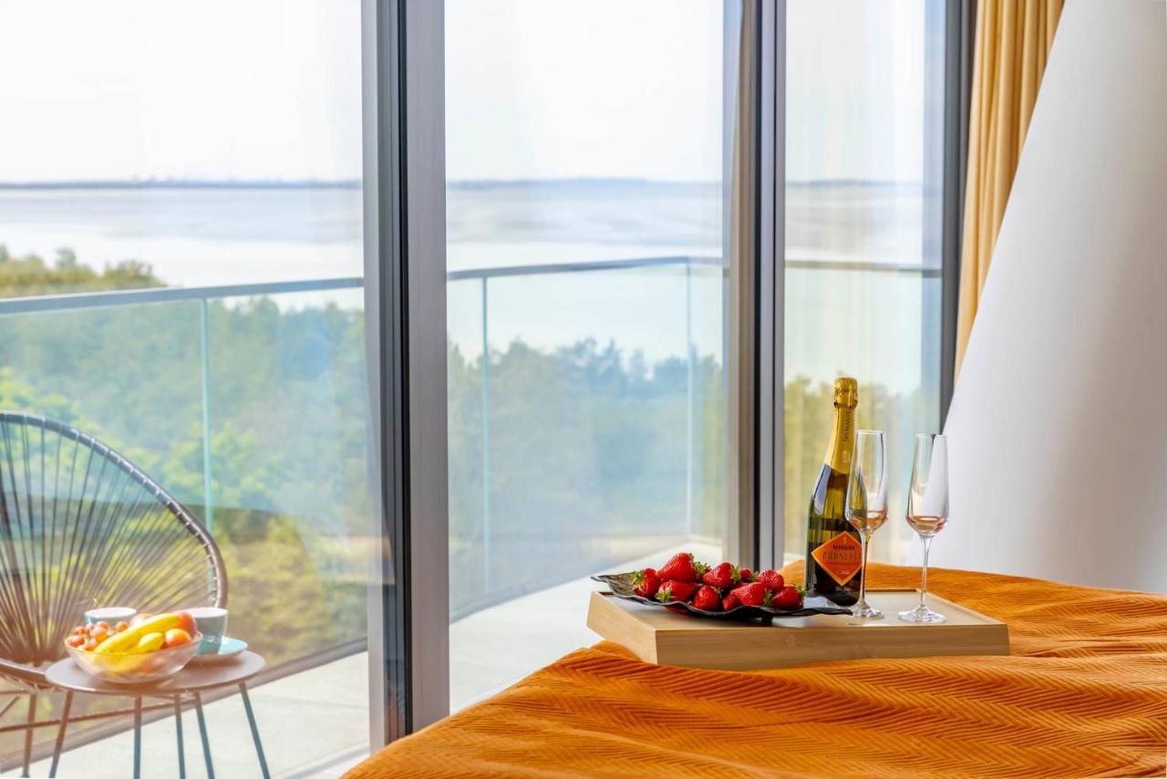 Wave Private Apartament - Sea View 미엥지즈드로예 외부 사진